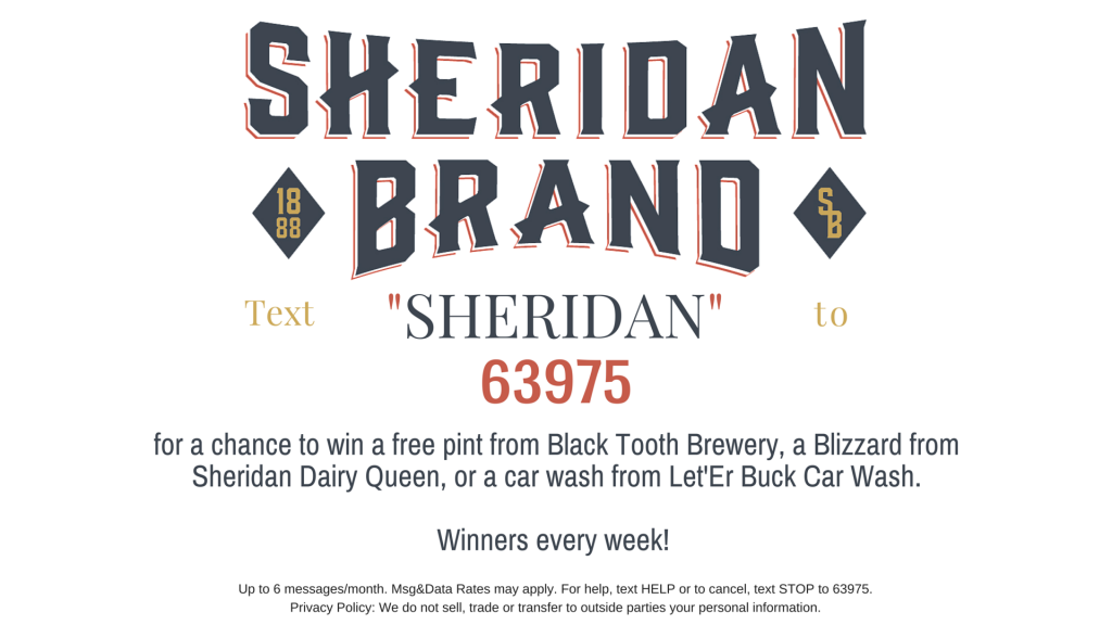 Sheridan Brand Text Club